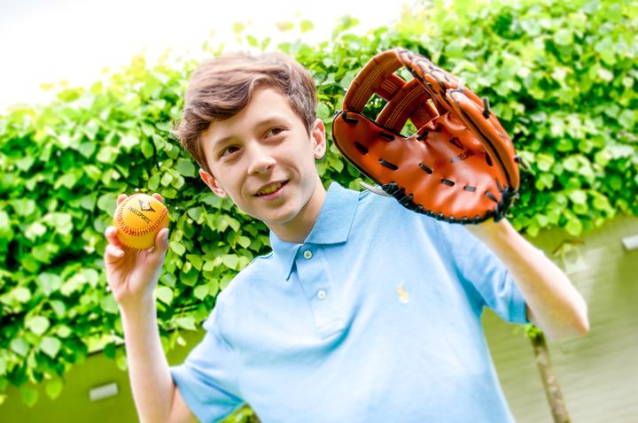 Produktbild Angel Sports Baseball-Set Kunstleder (9")