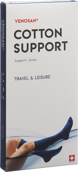 Venosan COTTON SUPPORT Socks A-D L jeans (L)