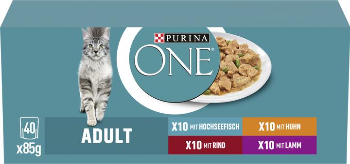 Image du produit Purina ONE Adulte (Adulte, 40 pcs, 3800 g)