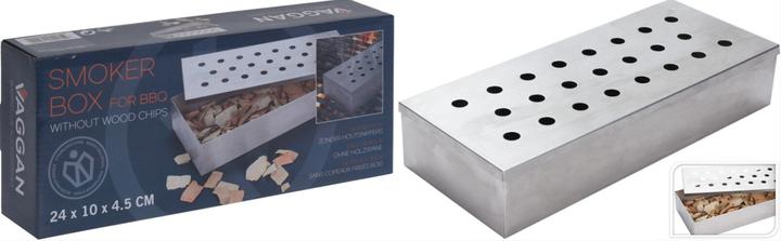 Image du produit Vaggan Boîte de fumage en acier inoxydable