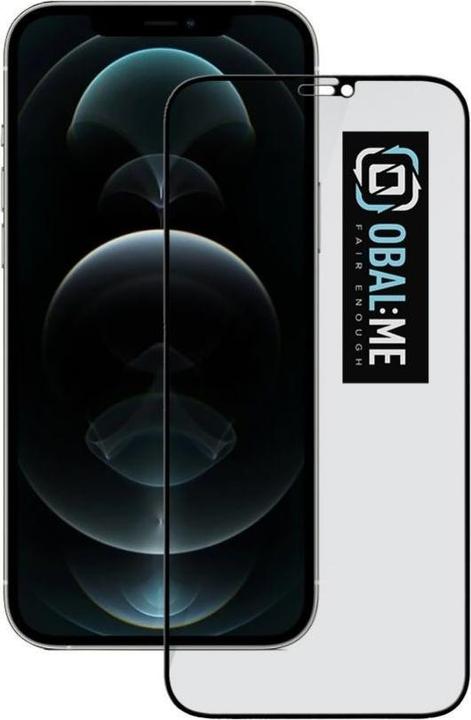 Obal:Me iPhone 12/12 ProPrivacy 5D Glass Screen Protector (1 Stück, Realme 12 Pro+, Apple iPhone 12)