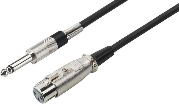 Produktbild Monacor Klinke – XLR (6 m, Einstiegsklasse, XLR, 6.3mm Klinke (Jack))