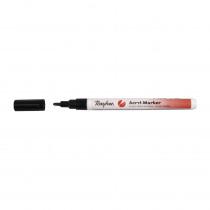 Rayher Acrylic marker, black (Black)