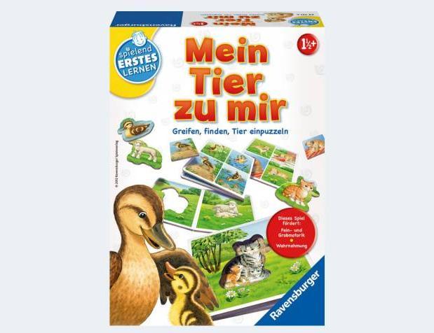 Produktbild Ravensburger Mein Tier zu mir (Deutsch)