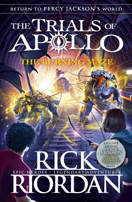 Image du produit Les Tribulations d'Apollo - The Burning Maze (Anglais, Rick Riordan.)