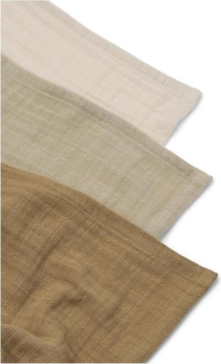 Produktbild Liewood 3Pack Mulltücher Sandy Mix (65 cm, 65 cm)