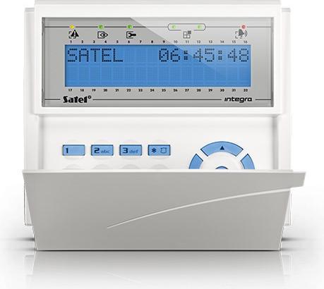 Produktbild Satel Keypad LCD /Integra Blue/Int-Klcd-Bl