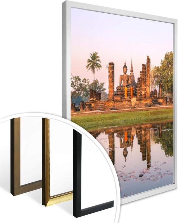 Produktbild Trenddeko Buddhistischer Tempel Sukhothai (40 x 50 cm)