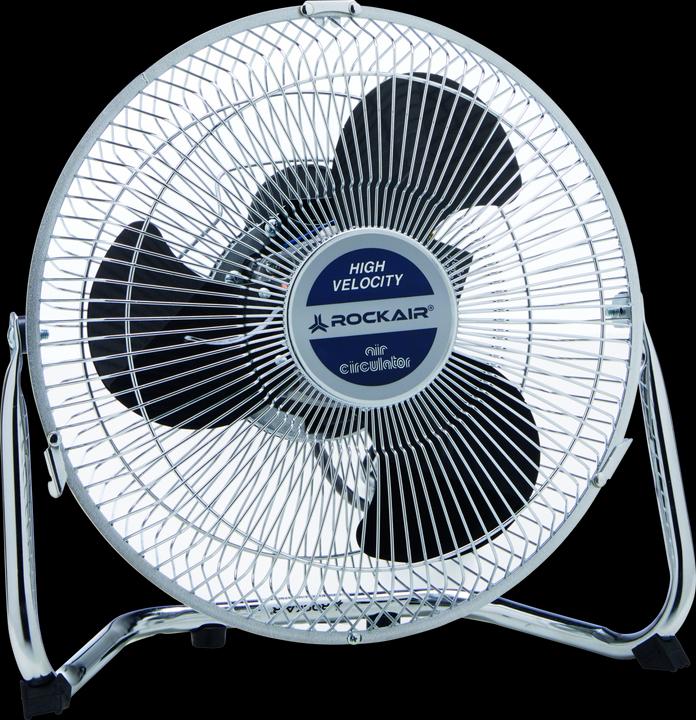 Actual product image Rockair Wind Machine V 9 chrome-plated, 22 cm