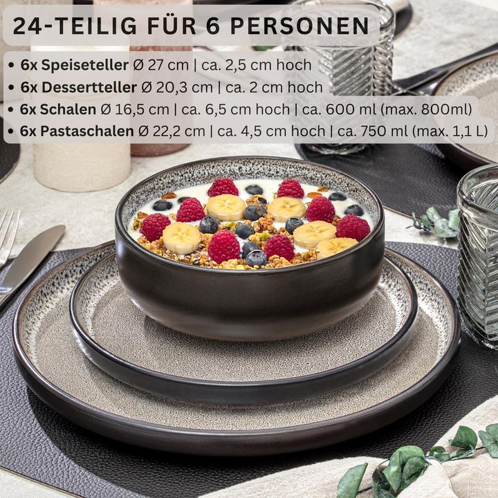 Produktbild Sänger Geschirr Tafelservice Luxor (24 Stück)
