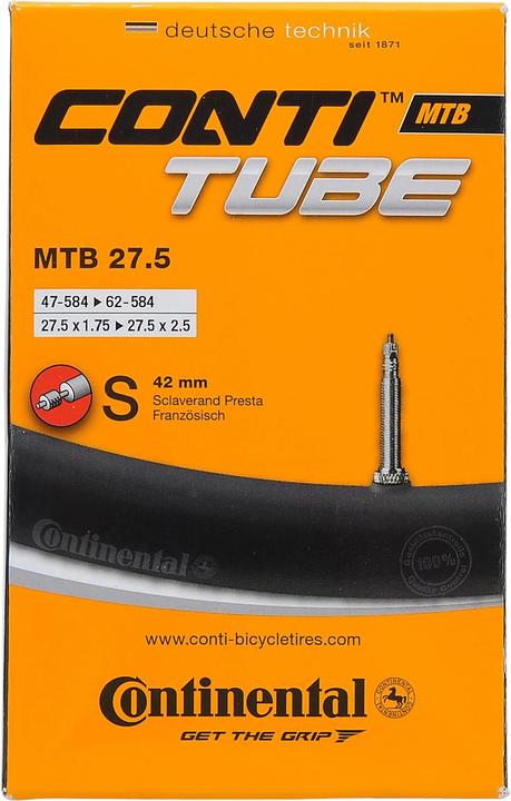 Produktbild Continental MTB Standard (Presta (SV), 27.5", 42 mm)
