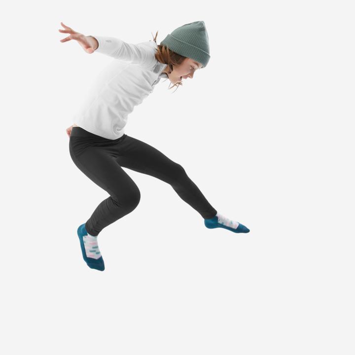 Produktbild Wedze Skiunterwäsche Funktionshose Kinder - BL 500 schwarz (164)