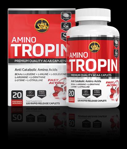Image du produit All Stars Aminotropine (132 pièce(s), Capsules, 2000 g)