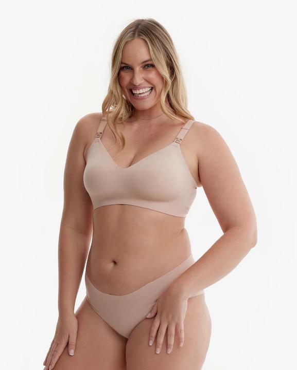 Actual product image Momcozy Nursing Bra Beige L (L)