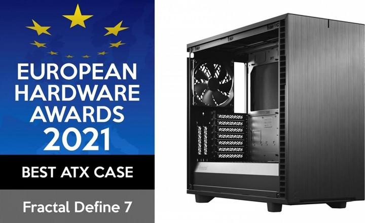 Produktbild Fractal Define 7 Black Solid (mATX, Mini-ITX, ATX, E-ATX)