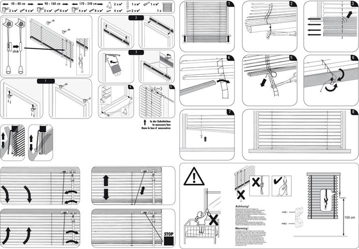 Produktbild Gardinia Alu-Jalousie 90x175 cm (90 x 175 cm)