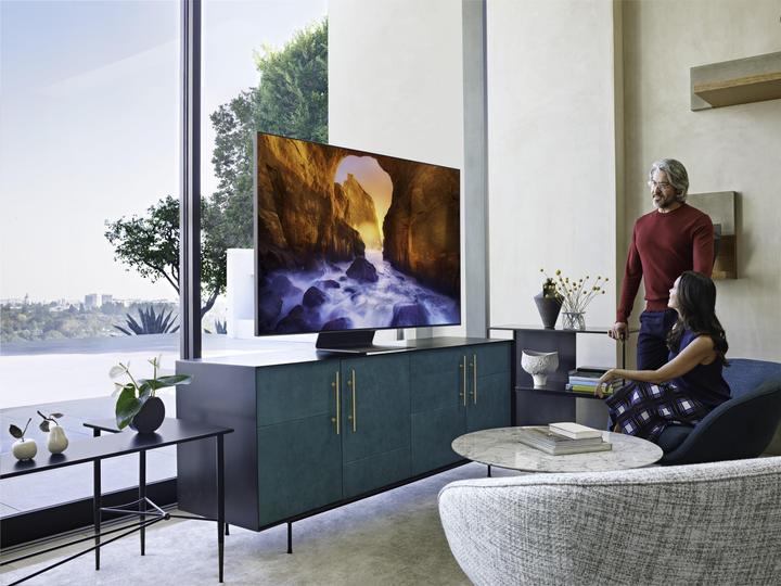 Actual product image Samsung QE75Q90R (75", QLED, 4K, 2019)