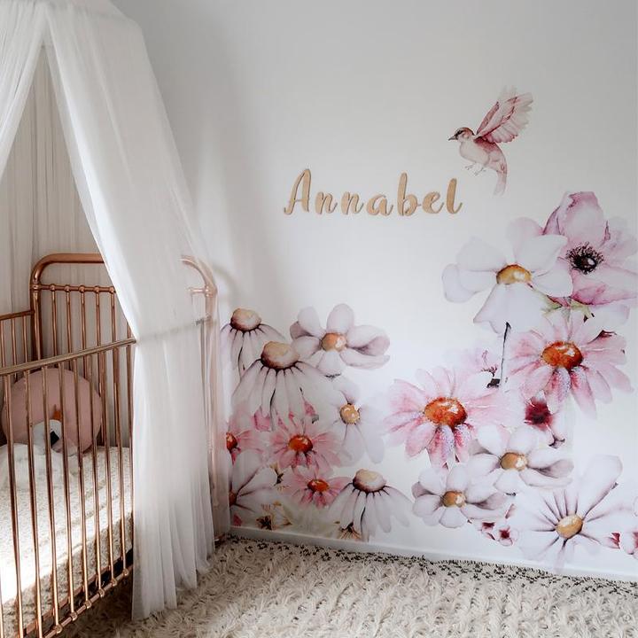 Produktbild Little Rae Prints Wandsticker Flower Garden