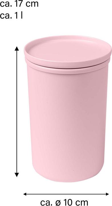 Produktbild Awave Frischhaltedose 1000 ml, mit rPET, rosé (1 l)