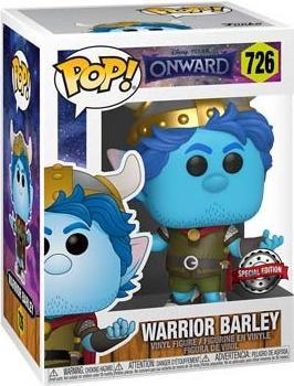 Actual product image Funko Pop Disney Onward Barley Lightfoot in Warrior Outfit Limited Edition