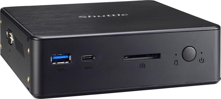 Actual product image Shuttle nano Barebone NC03U black (Intel Celeron 3865U)