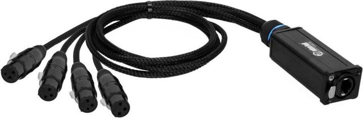 Produktbild Adam Hall 4 STAR CATBOX XF3 - Audio & DMX Adapter 3-Pol XLR Female x Cat.6a (XLR)