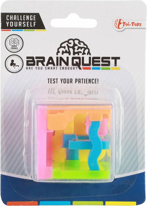 Toi-Toys Geduld Spiel Fidget Cube Maze 3D