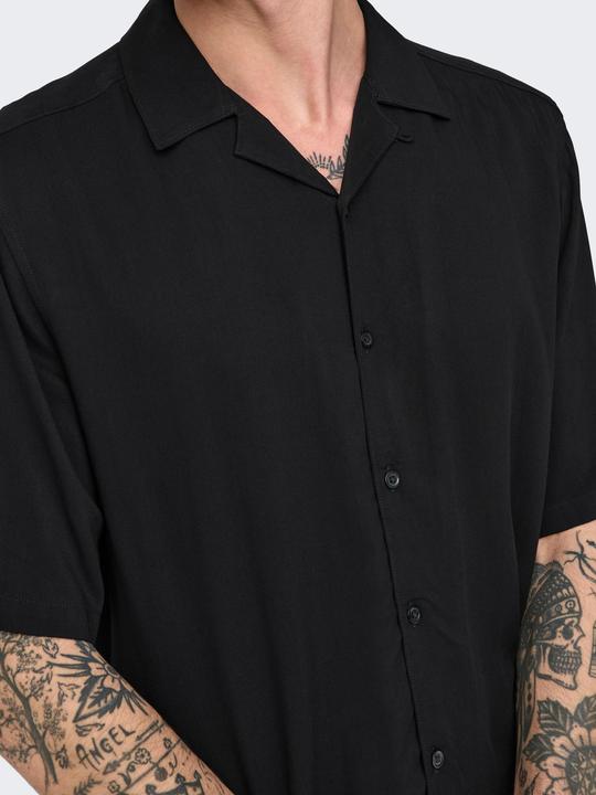 Immagine prodotto Only & Sons Camicia a maniche corte a tinta unita (XXL)