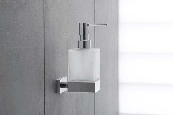Actual product image Duravit Soap dispenser KARREE glass matt chrome