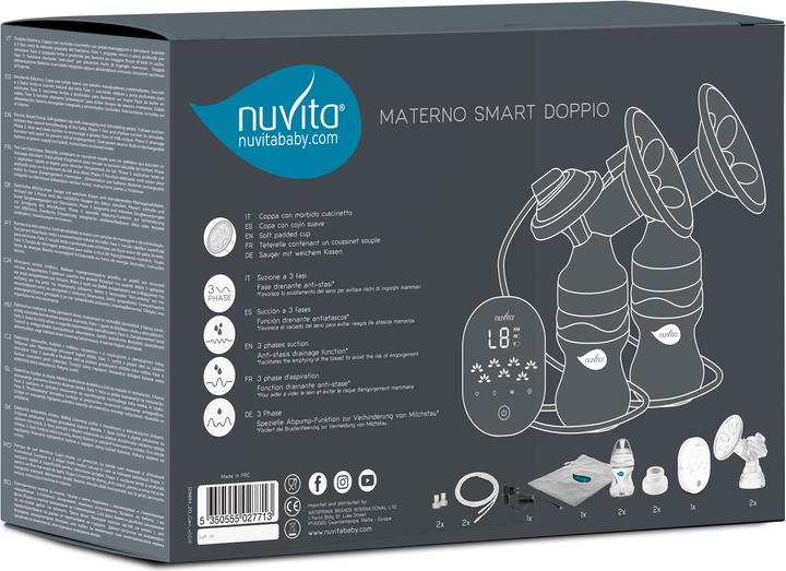 Actual product image Nuvita Double breast pump Materno Smart