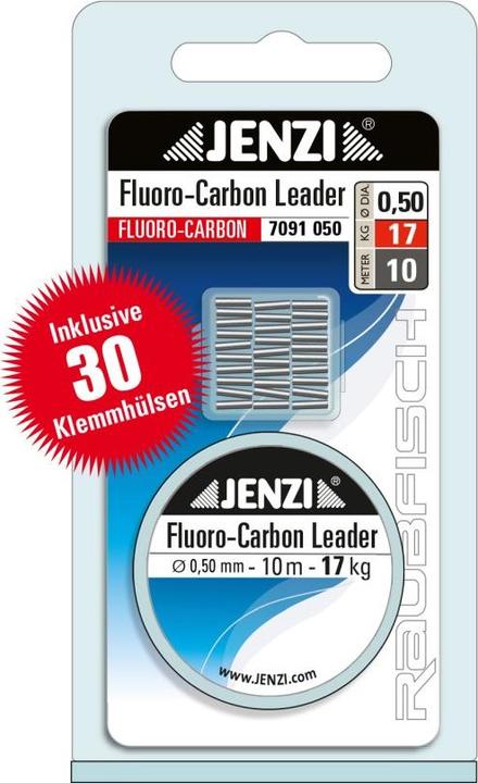 Produktbild Jenzi Fluorocarbon Leader Set (17 kg, 0.50 mm)