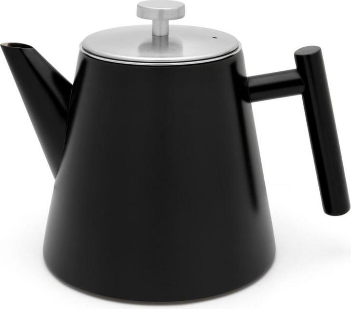 Leopold Vienna Teekanne Oslo 1l doppelwand. mattschwarz LV513001 (1 l)