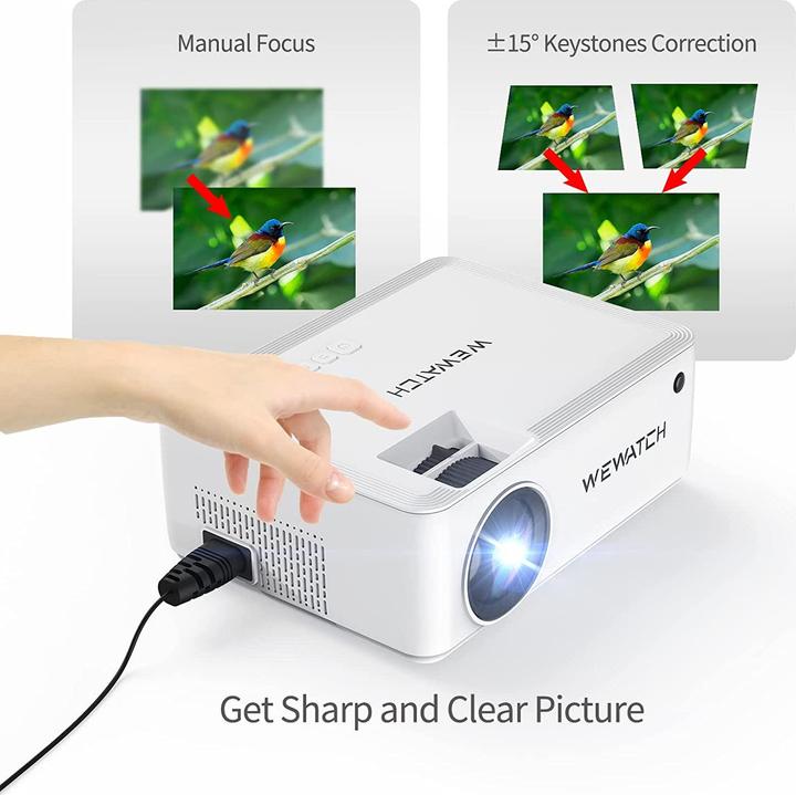 Actual product image Wewatch V10 (HD, 90 lm, 1.4:1)