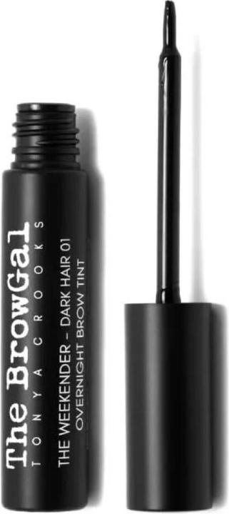 Image du produit The BrowGal Teinture à sourcils Weekender Overnight 01 Cheveux foncés (Noir)
