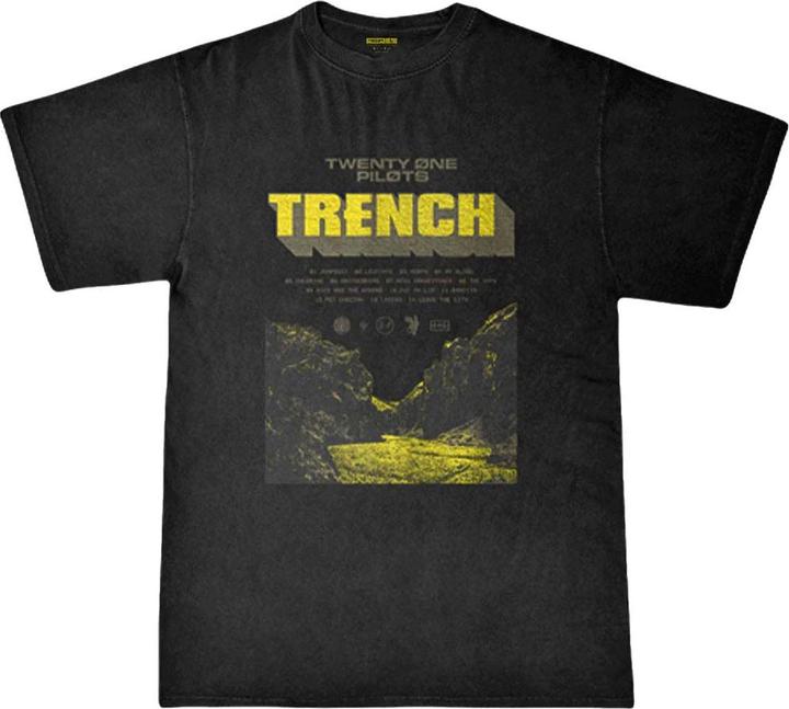 Twenty one pilots Trench Cliff TShirt