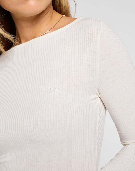 Immagine prodotto Lee Camicia a maniche lunghe Tee con collo a barca (XS)