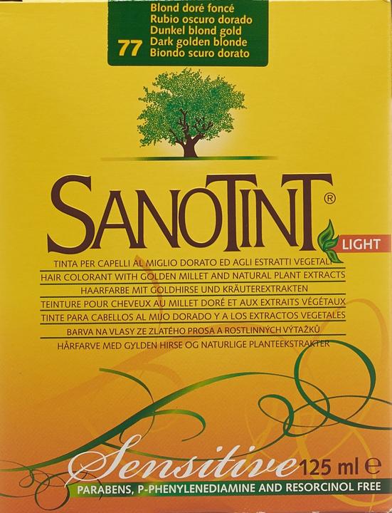 Produktbild Sanotint Sensitive Light Haarfarbe 77 dunkelblond gold (77 dunkelblond gold)