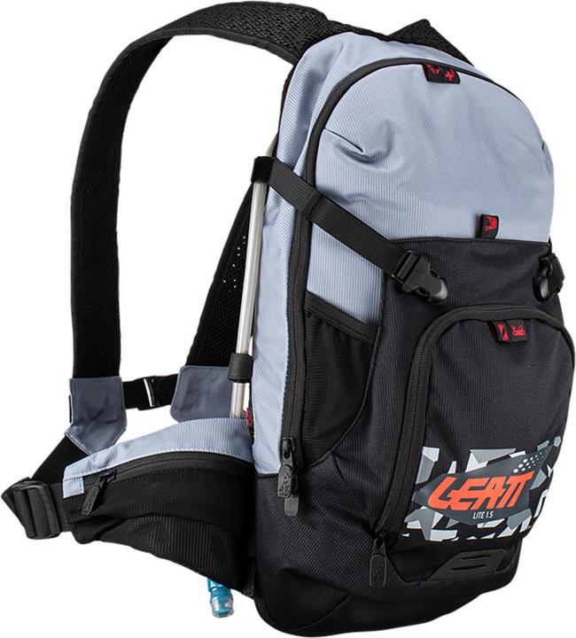 Actual product image Leatt Sac à dos avec système d"hydratation Moto Lite 1.5 Titanium (10 l)