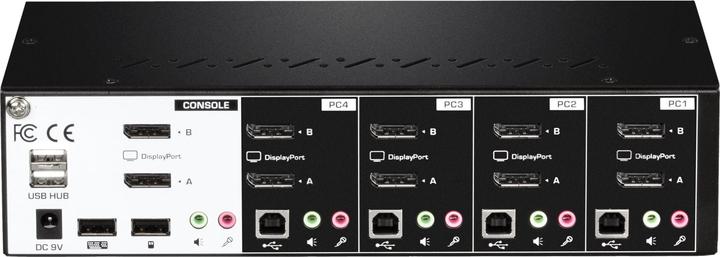 Produktbild Trendnet TK 440DP KVM-/Audio-/USB-Switch