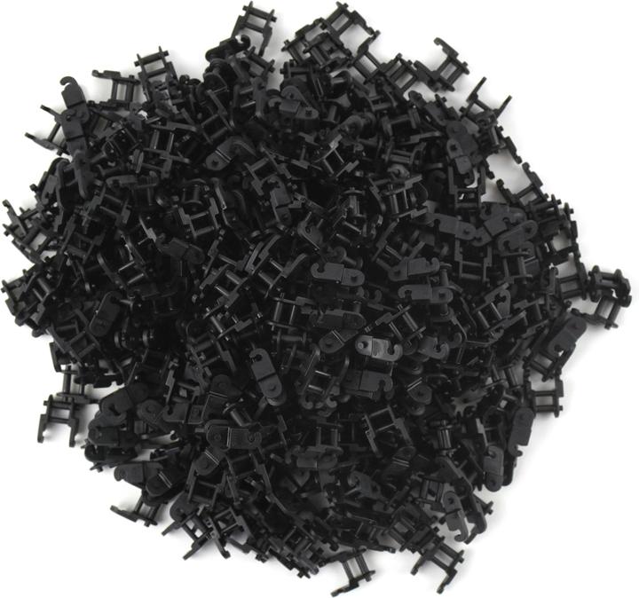 Image du produit LEGO Petits maillons noirs - 50 pièces - Chaîne 3711 (3711, LEGO Accessoires)
