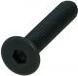 Actual product image Aquatuning Screw DIN 7991 8.8 M3 x 16 Allen countersunk black