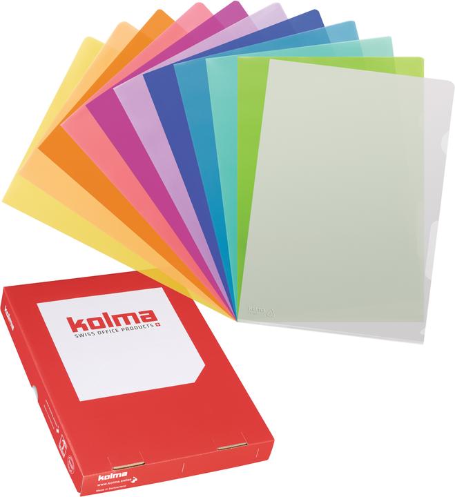 Immagine prodotto Kolma Cartella incolore a grana A4 super resistente (A4, 100 x)