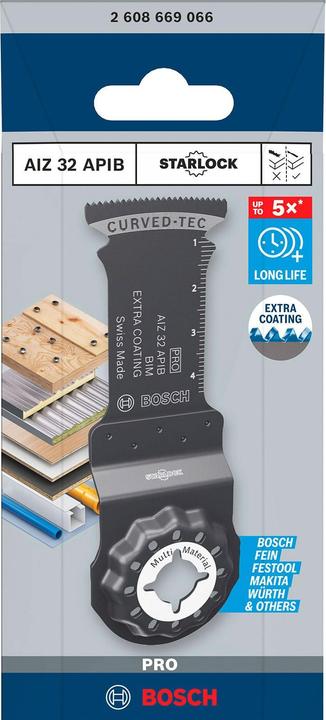Produktbild Bosch Professional Zubehör PRO AIZ 32 APIB Blatt für Multifunktionswerkzeuge, 32 x 50 mm