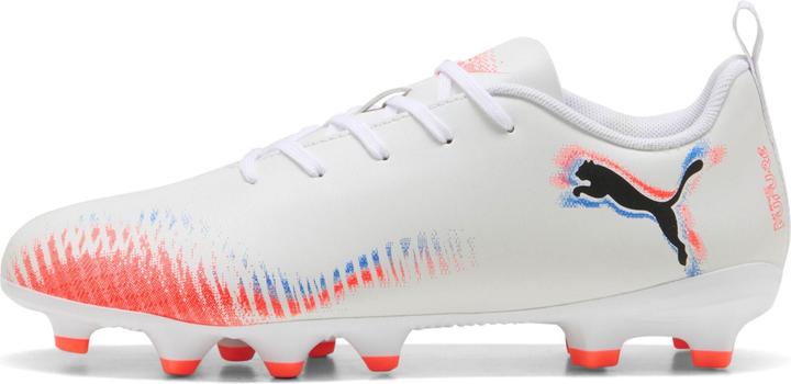 PUMA blanc-PUMA noir-rouge brillant