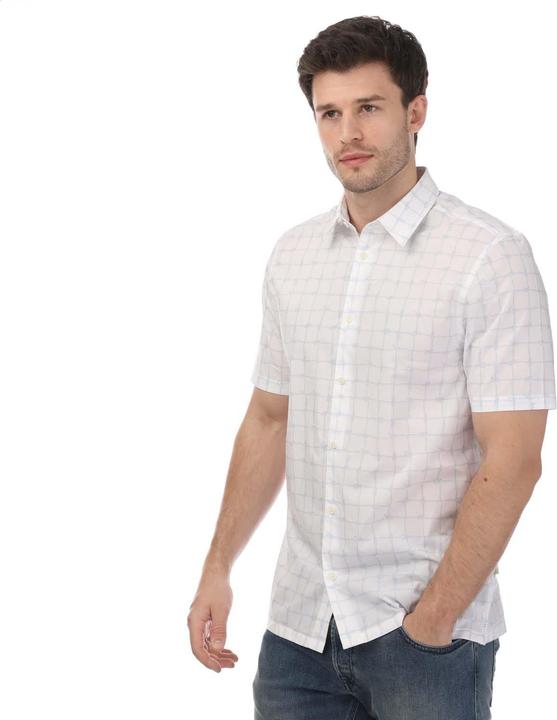 Immagine prodotto Ted Baker Camicia A Quadri Maniche Corte Uomo (L)