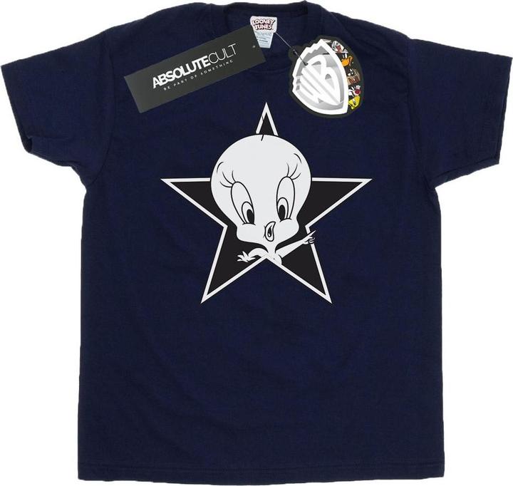 Looney Tunes Tweety Pie Mono Star TShirt (3XL)