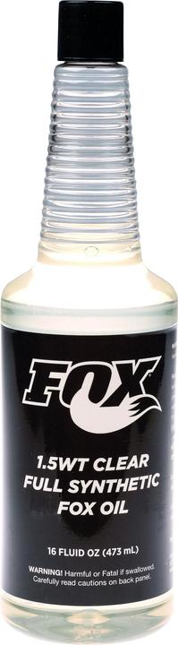 Fox Oil AM 1.5wt Synthetic 16oz. clear