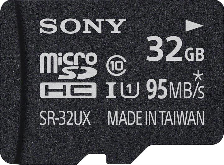 Actual product image Sony microSDHC Card 32GB,, UHS-I U1 (32 GB, microSDHC, U1, UHS-I)