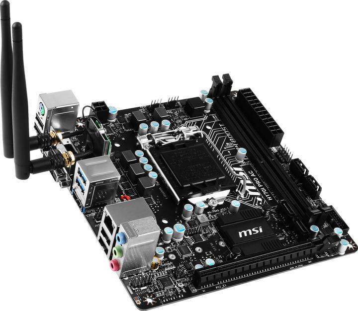 Produktbild MSI H170I PRO AC (LGA 1151, Intel H170, Mini-ITX)