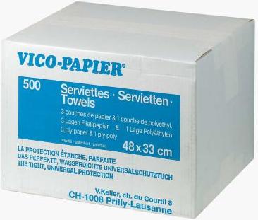 Image du produit Fripac 25 serviettes Vico 3 plis